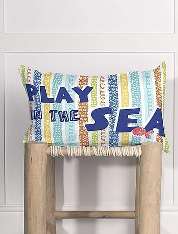 Housse de coussin Sea life "Happyfriday