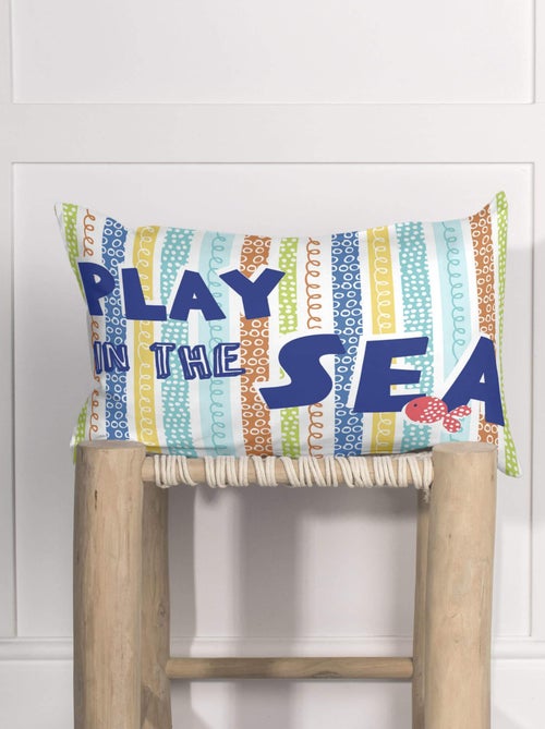 Housse de coussin Sea life "Happyfriday" - Kiabi