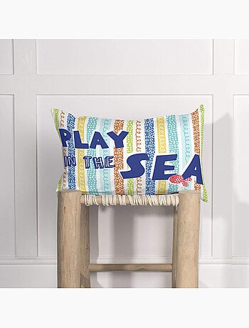 Housse de coussin sea life "happyfriday
