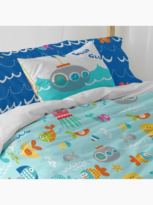 Housse de coussin Sea life "Happyfriday" - Kiabi