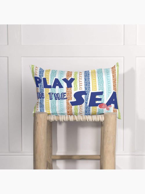 Housse de coussin Sea life "Happyfriday" - Kiabi