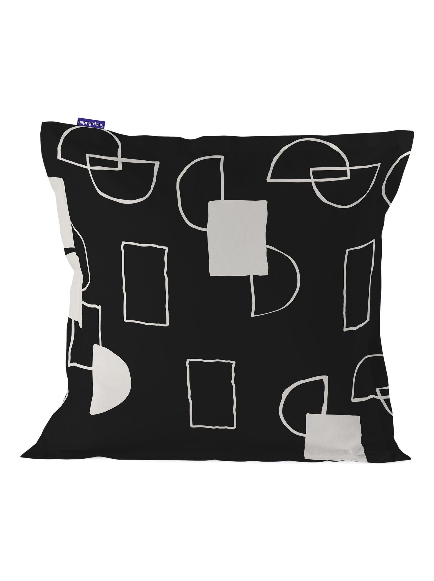 Housse De Coussin Décorative De Noël Avec Bonhomme De Neige