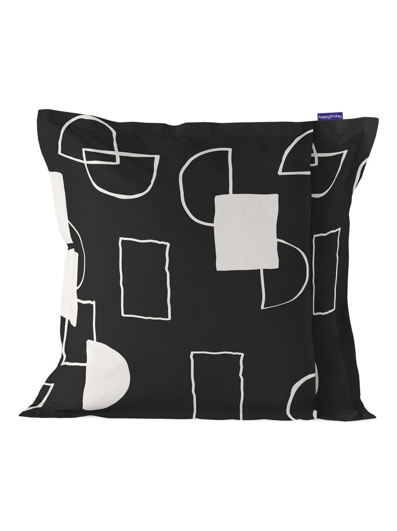 Housse de coussin Serenity "Happyfriday" Blanc - Kiabi