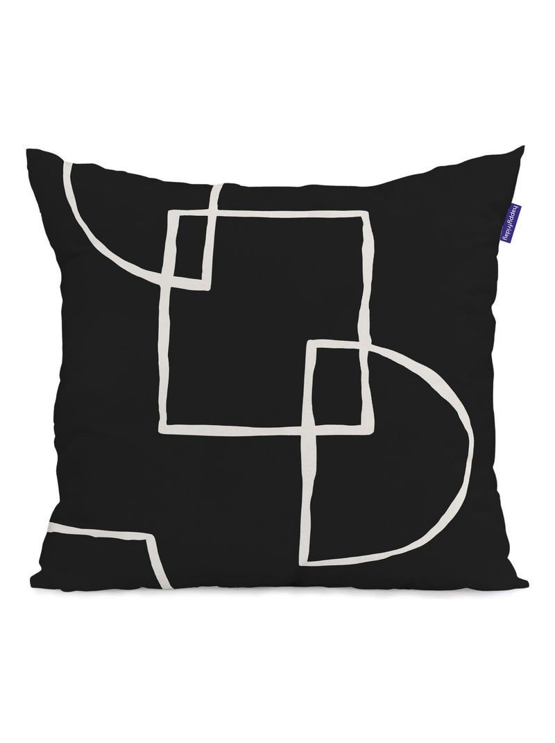 Housse de coussin Serenity "Happyfriday" Blanc - Kiabi