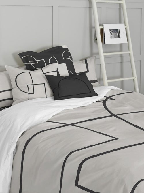 Housse de coussin Serenity "Happyfriday" - Kiabi