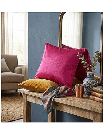 Housse de coussin Shantung Shana