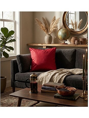 Housse de coussin Shantung Shana