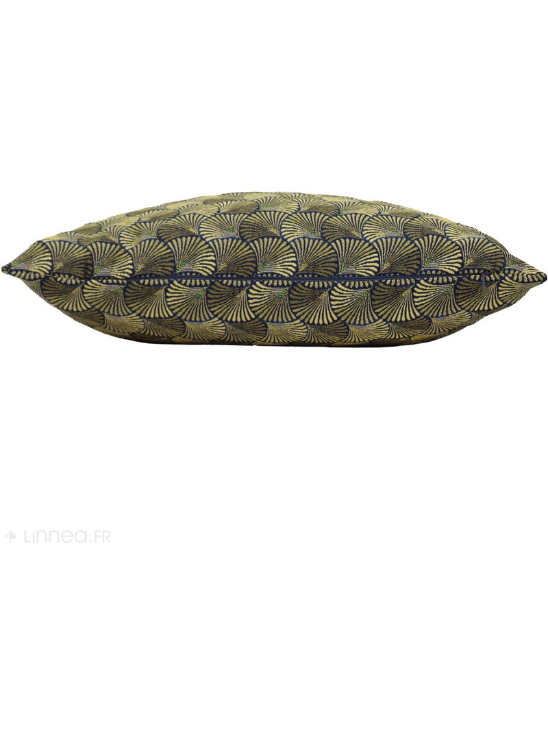 Housse de coussin SHELL Carré Bleu marine - Kiabi