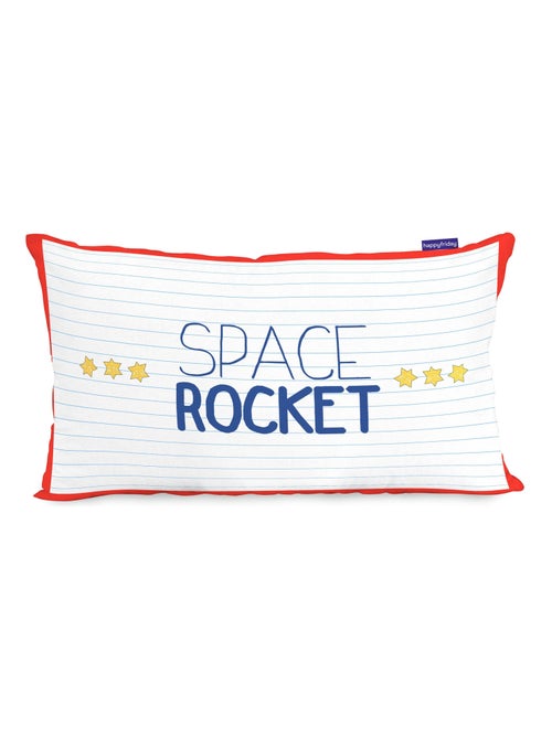 Housse de coussin Space rocket "Happyfriday" - Kiabi Housse de coussin Space rocket "Happyfriday" - Kiabi