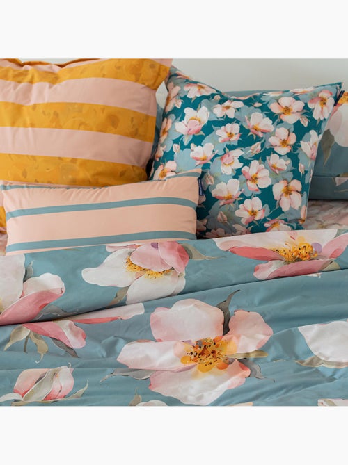 Housse de coussin Spring blossom "Happyfriday" - Kiabi