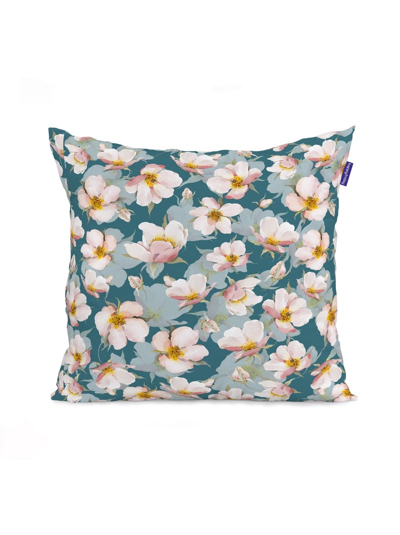 Housse de coussin Spring blossom "Happyfriday" Multicolore - Kiabi