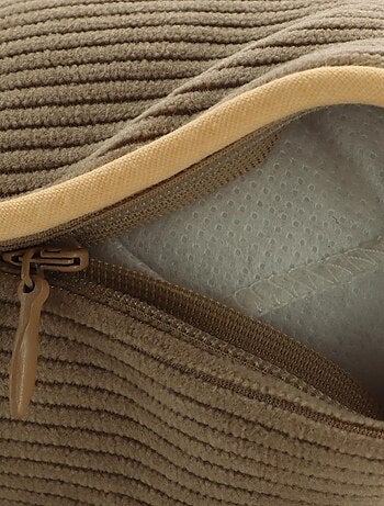 Housse de coussin STARSKY velours côtelé Carré