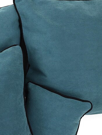 Housse de coussin STARSKY velours côtelé Carré