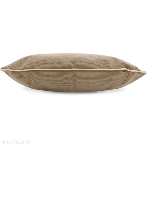 Housse de coussin STARSKY velours côtelé Rectangulaire - Kiabi