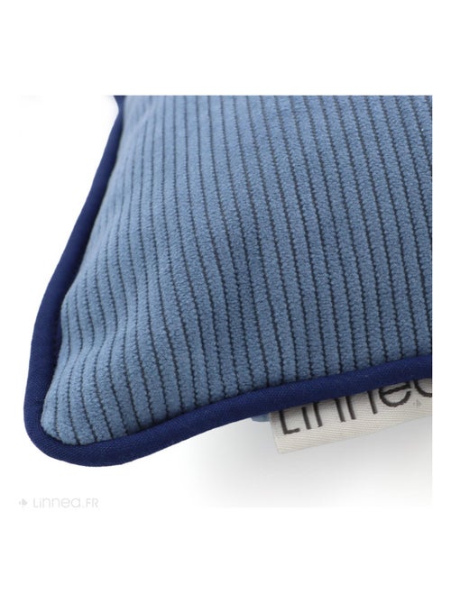 Housse de coussin STARSKY velours côtelé Rectangulaire - Kiabi