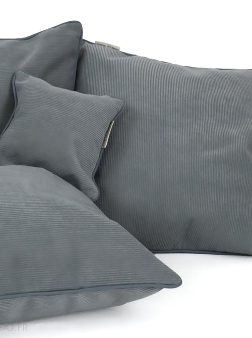 Housse de coussin STARSKY velours côtelé Rectangulaire - Kiabi