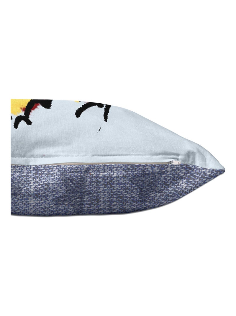 Housse de coussin Starspace "Happyfriday" Blanc - Kiabi