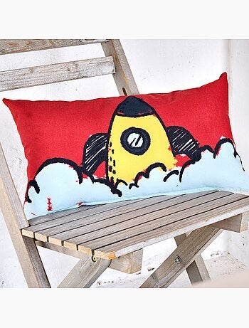 Housse de coussin starspace "happyfriday