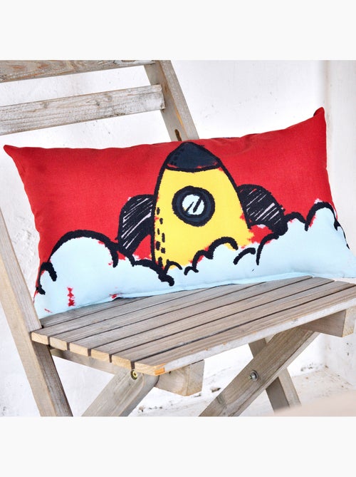 Housse de coussin Starspace "Happyfriday" - Kiabi