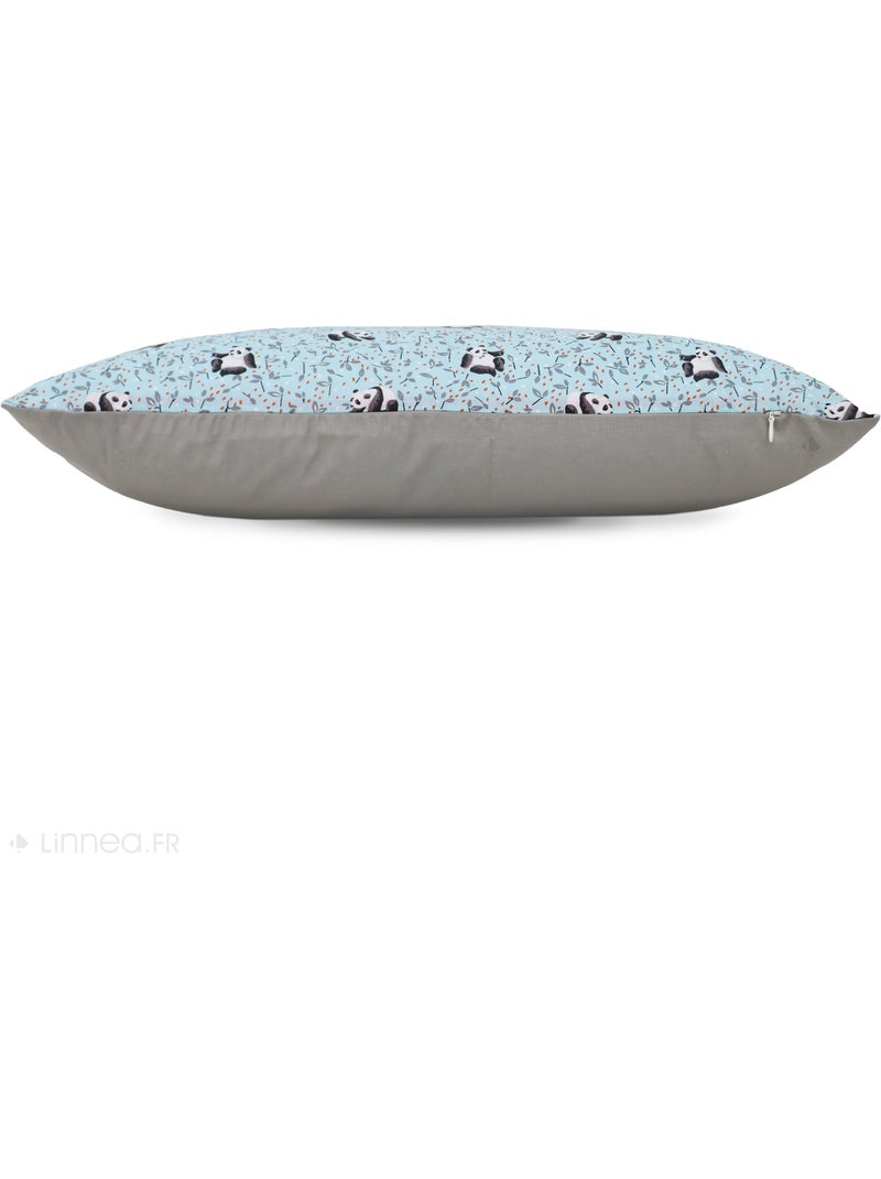 Housse de coussin TAO Bleu céladon - Kiabi