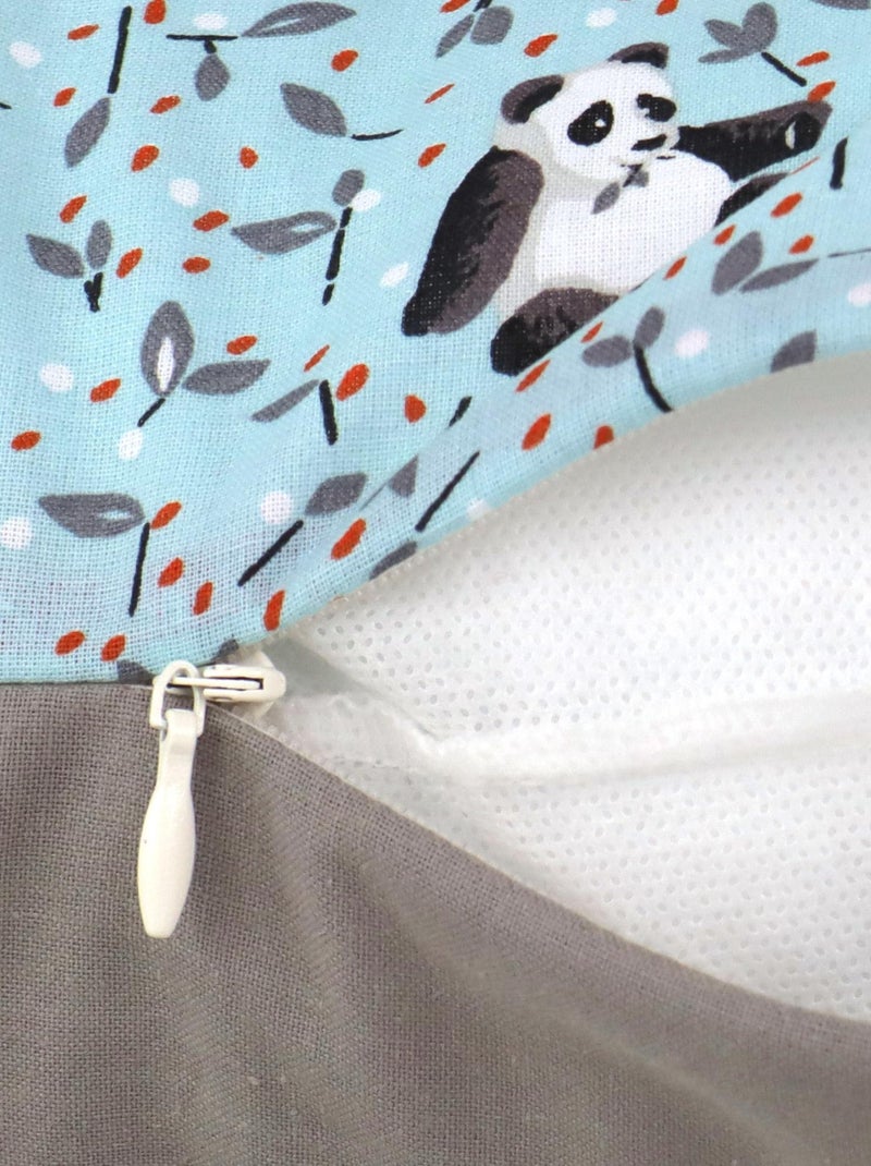 Housse de coussin TAO Bleu céladon - Kiabi