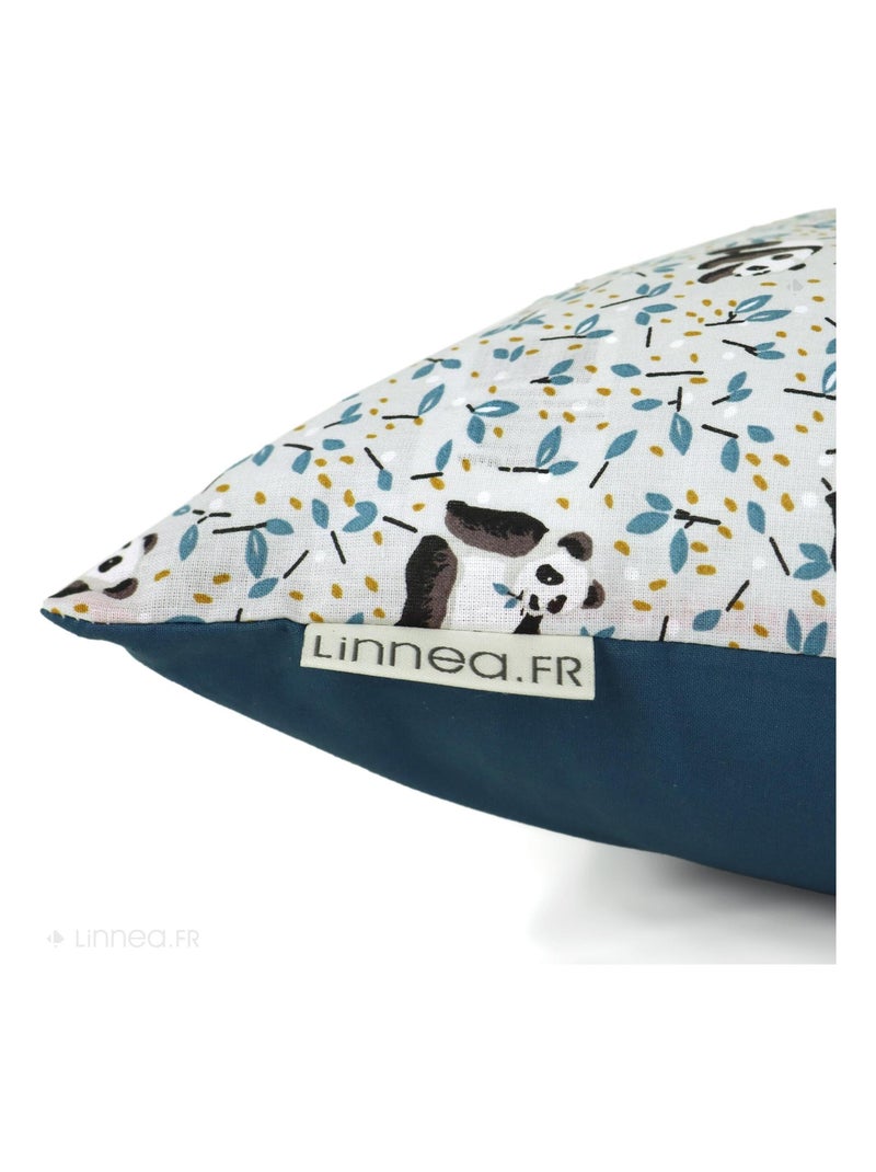 Housse de coussin TAO Gris perle - Kiabi