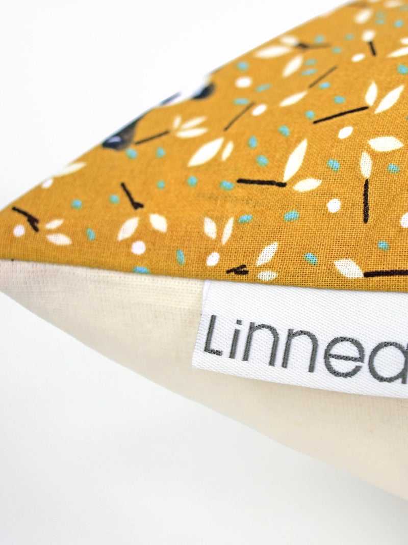 Housse de coussin TAO Marron noisette - Kiabi