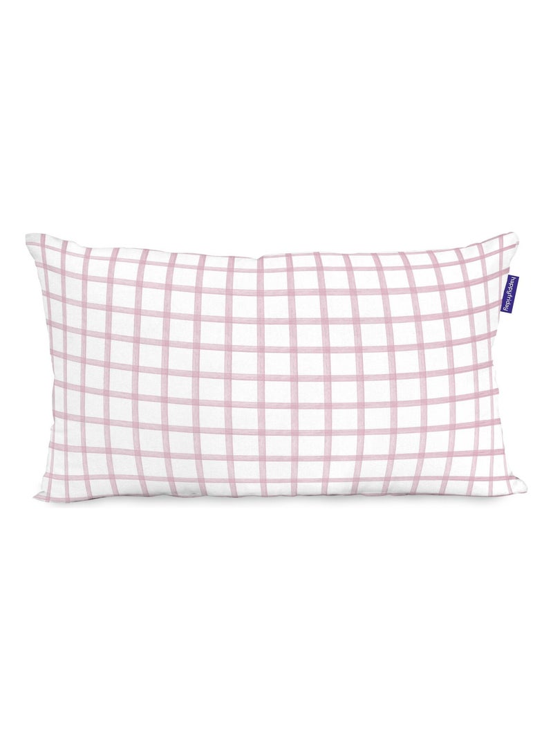 Housse de coussin Tempera "Happyfriday" Blanc - Kiabi