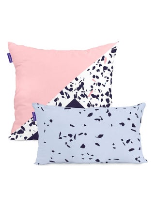 Housse de coussin Terrazzo "Happyfriday"