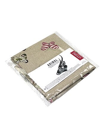 Housse de coussin TERROSSA Papillons roses Polycoton