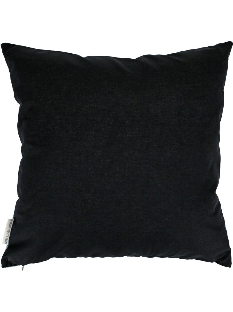 Housse de coussin TÊTE DE MORT DJ disco Multicolore - Kiabi