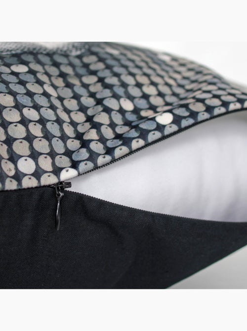 Housse de coussin TÊTE DE MORT DJ disco - Kiabi Housse de coussin TÊTE DE MORT DJ disco - Kiabi