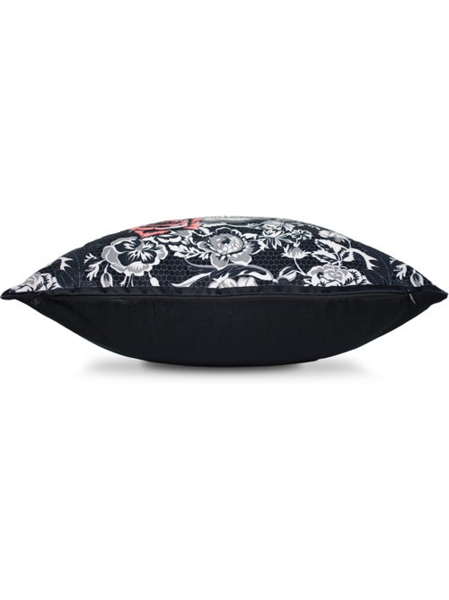 Housse de coussin TÊTE DE MORT Rose qui pique - Kiabi Housse de coussin TÊTE DE MORT Rose qui pique - Kiabi