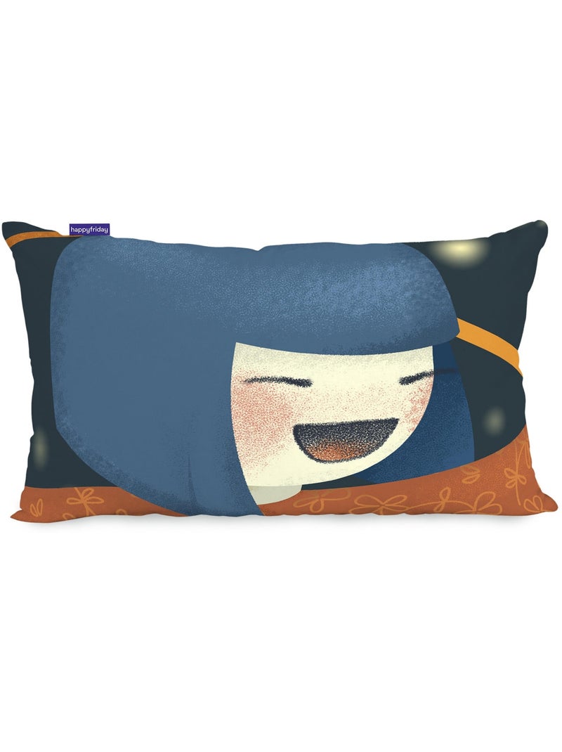 Housse de coussin The warrior "Happyfriday" Multicolore - Kiabi