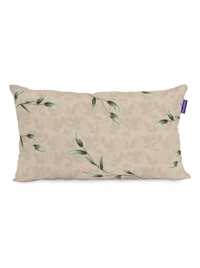 Housse de coussin Tinny bloom "Happyfriday" Blanc - Kiabi