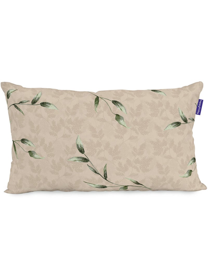 Housse de coussin Tinny bloom "Happyfriday" Multicolore - Kiabi