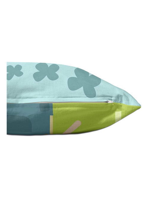 Housse de coussin Train "Happyfriday" - Kiabi