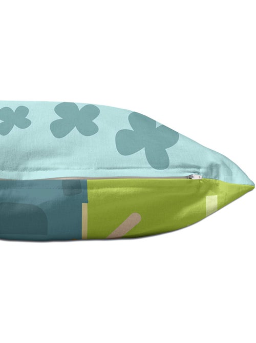 Housse de coussin Train "Happyfriday" - Kiabi