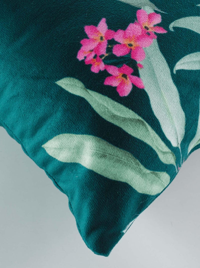 Housse de coussin Tropic paolina Vert - Kiabi