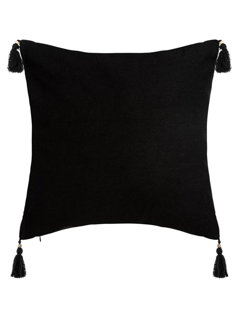 Housse de coussin tropik 40x40 cm Jaune - Kiabi