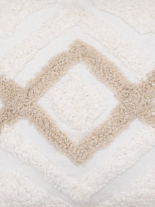 Housse de coussin tufté 30x50 cm - Kiabi Housse de coussin tufté 30x50 cm - Kiabi