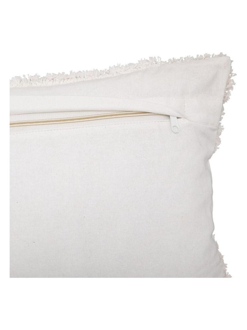 Housse de coussin tufté 30x50 cm Blanc - Kiabi
