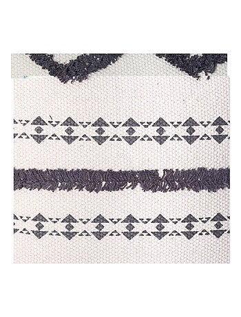 Housse de Coussin Tufte 40 x 40 cm gris