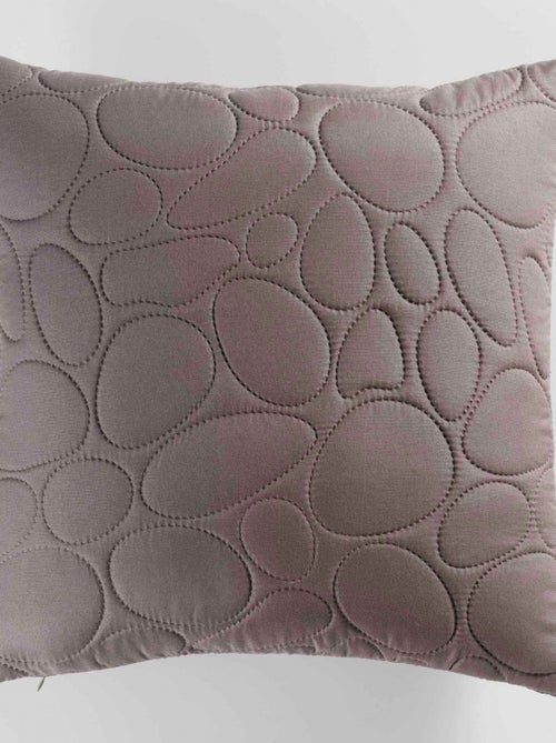 Housse de coussin uni Collection Dolina - Kiabi