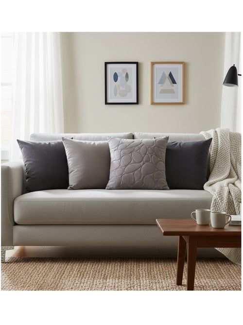 Housse de coussin uni Dolina - Kiabi