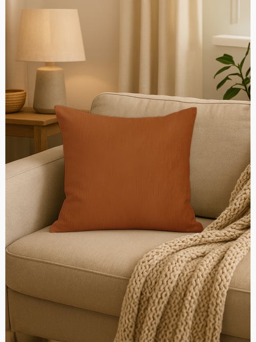 Housse de coussin unie entretien facile - AFIBEL - Kiabi