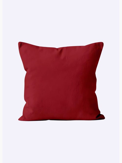 Housse de coussin unie entretien facile - AFIBEL - Kiabi