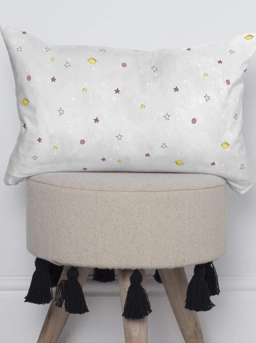 Housse de coussin Univers "Happyfriday" - Kiabi