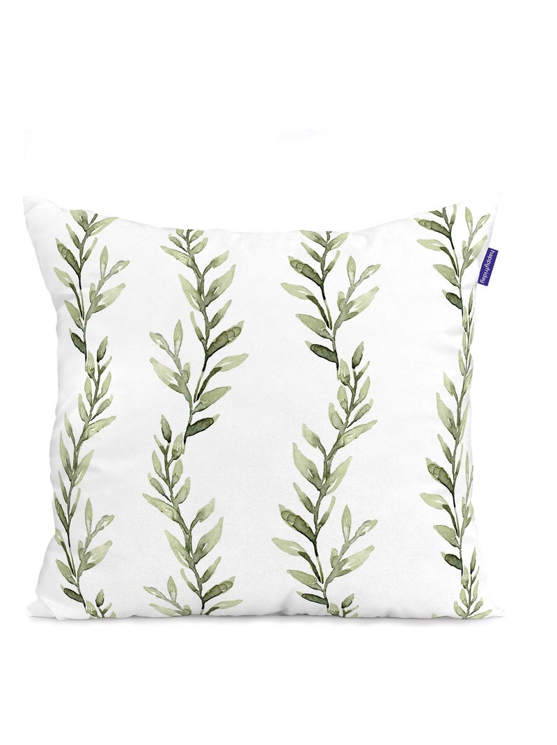 Housse de coussin Vernazza "Happyfriday" Blanc - Kiabi