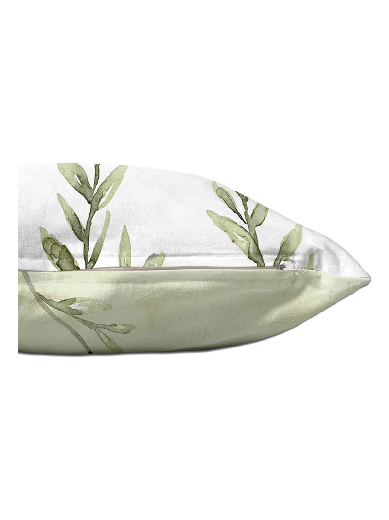 Housse de coussin Vernazza "Happyfriday" Blanc - Kiabi